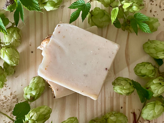 Savon naturel aux notes maltées et boisées, édition artisanale